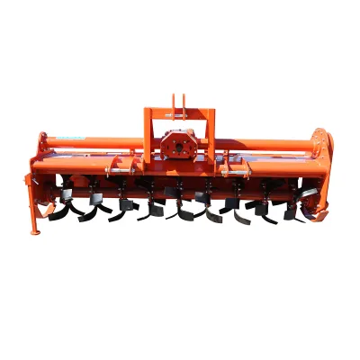 FRESATRICE AGRICOLA PER TRATTORE - 220 CM DI LAVORO, 54 LAME, ATTACCO A 3 PUNTI, ALBERO CARDANICO CON FRIZIONE INCLUSO, ZAPPATRICE PER TRATTORE - immagine 2