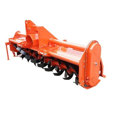 Fresatrice agricola per trattore - 240 cm di lavoro, 60 lame, attacco a 3 punti, albero cardanico con frizione incluso, Zappatrice per trattore - immagine 4