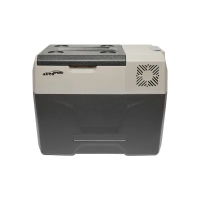 Frigorifero auto con compressore 40L 12-24-220V 60W Frigorifero portatile Frigorifero per Auto 220V/12-24V Congelatore Portatile per Auto -20℃-20 ℃ - immagine 2