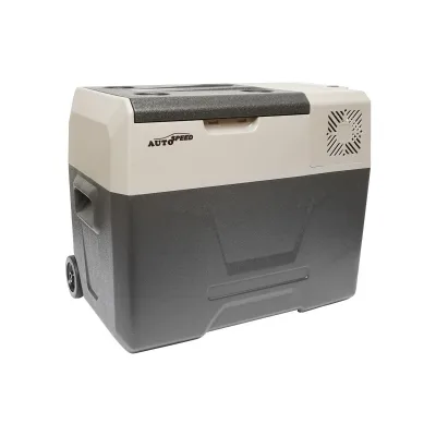 Frigorifero auto con compressore 40L 12-24-220V 60W Frigorifero portatile Frigorifero per Auto 220V/12-24V Congelatore Portatile per Auto -20℃-20 ℃ - immagine 3