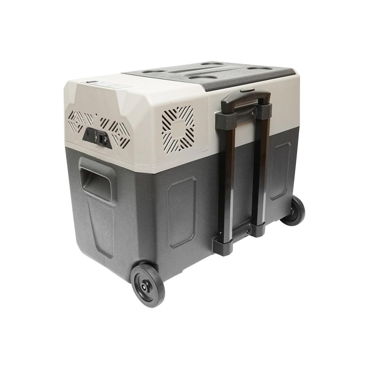 Frigorifero auto con compressore 40L 12-24-220V 60W Frigorifero portatile Frigorifero per Auto 220V/12-24V Congelatore Portatile per Auto -20℃-20 ℃