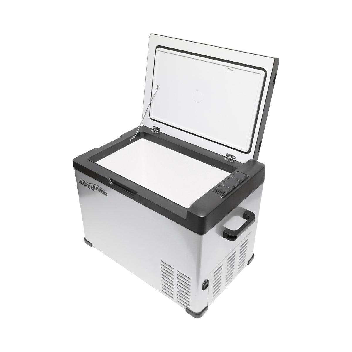 Frigorifero auto con compressore 40L 12-24-220V 60W, Bluetooth Frigorifero portatile Frigorifero per Auto 40L 12-24-220V 60W, Bluetooth Congelatore Portatile per Auto -20℃ +20 ℃ - immagine 4
