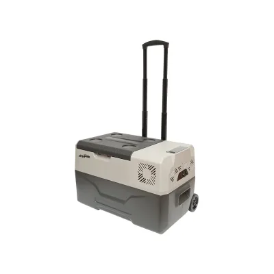 Frigorifero per auto tipo trolley con compressore da 60W, capacità 30L, tensione di alimentazione 12-24V min -20 max +20