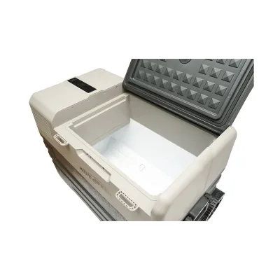 Frigorifero per auto tipo trolley con compressore da 60W, capacità 42L, tensione di alimentazione 12-24V min -20 max +20 - immagine 6