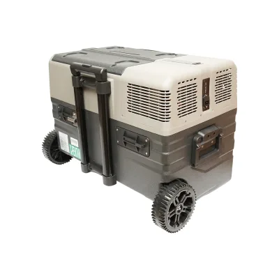 Frigorifero per auto tipo trolley con compressore da 60W, capacità 42L, tensione di alimentazione 12-24V min -20 max +20 - immagine 2