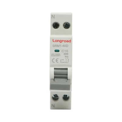 Fusibile automatico bipolare 1P+N, 16A, 4,5kA Longroad