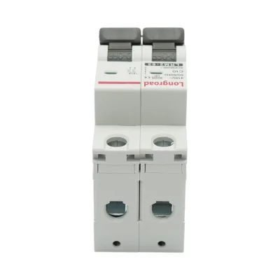 Fusibile automatico MCB 2P 10A 415VAC Longroad - immagine 4