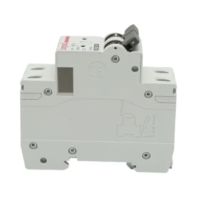 Fusibile automatico MCB 2P 20A 415VAC Longroad - immagine 3