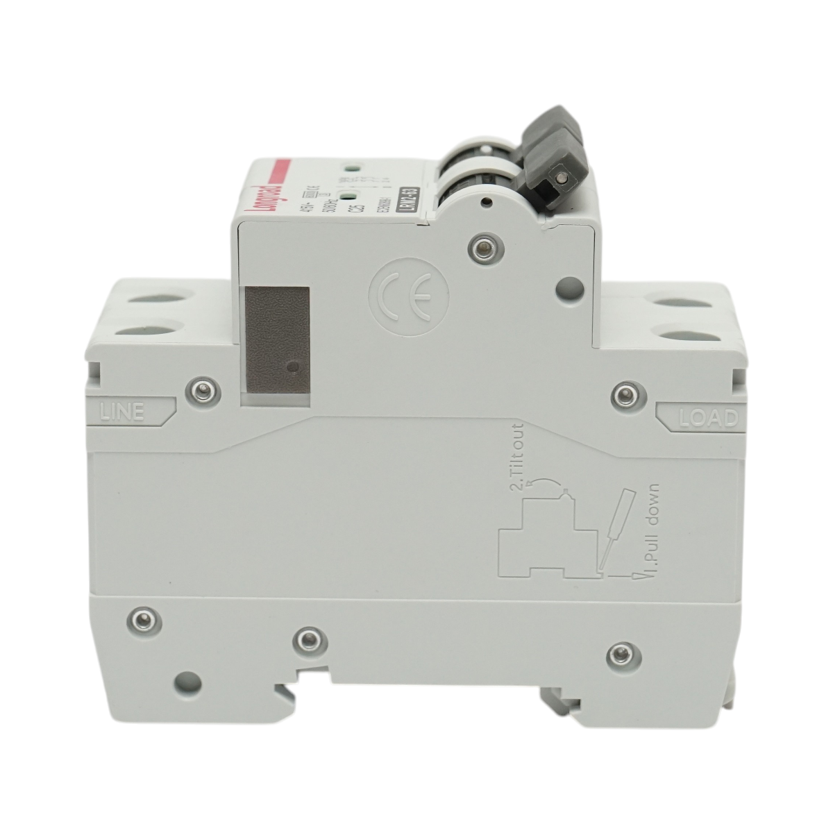 Fusibile automatico MCB 2P 25A 415VAC Longroad - immagine 3