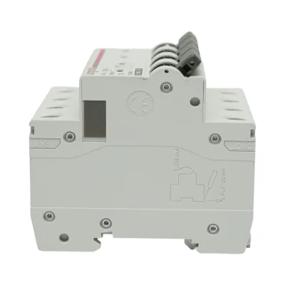 Fusibile automatico MCB 4P 16A 415VAC Longroad - immagine 3