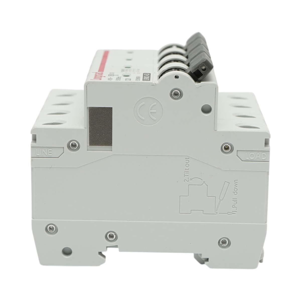 Fusibile automatico MCB 4P 20A 415VAC Longroad - immagine 3