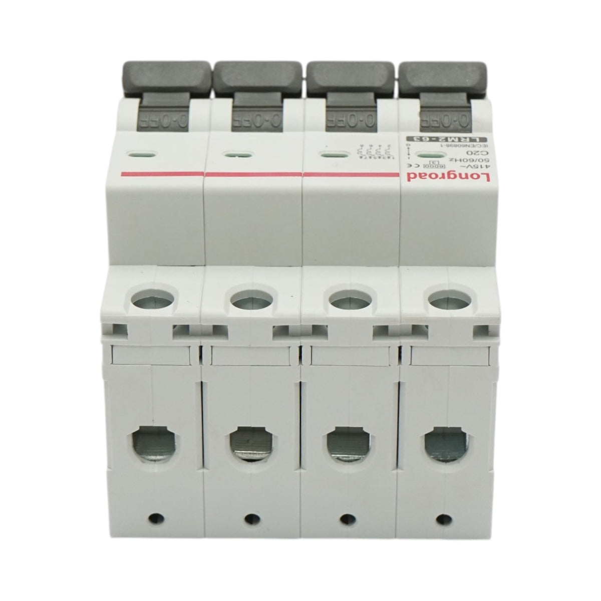 Fusibile automatico MCB 4P 20A 415VAC Longroad - immagine 4