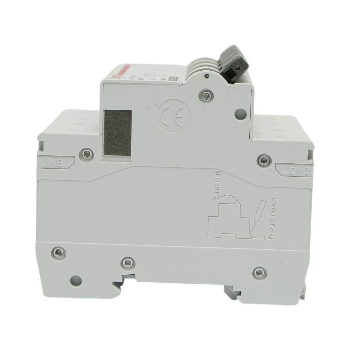 Fusibile automatico MCB 4P 32A 415VAC Longroad - immagine 3