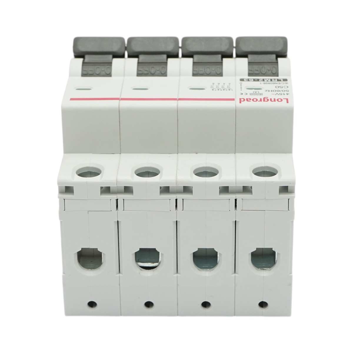 Fusibile automatico MCB 4P 50A 415VAC Longroad - immagine 4