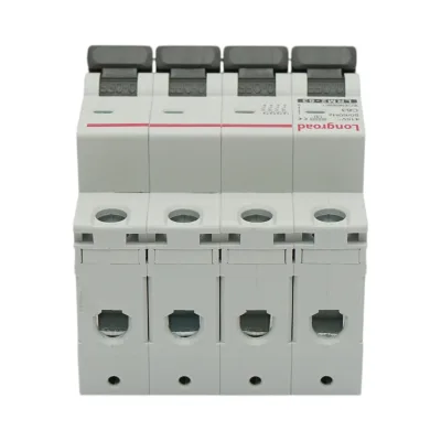 Fusibile automatico MCB 4P 63A 415VAC Longroad - immagine 4