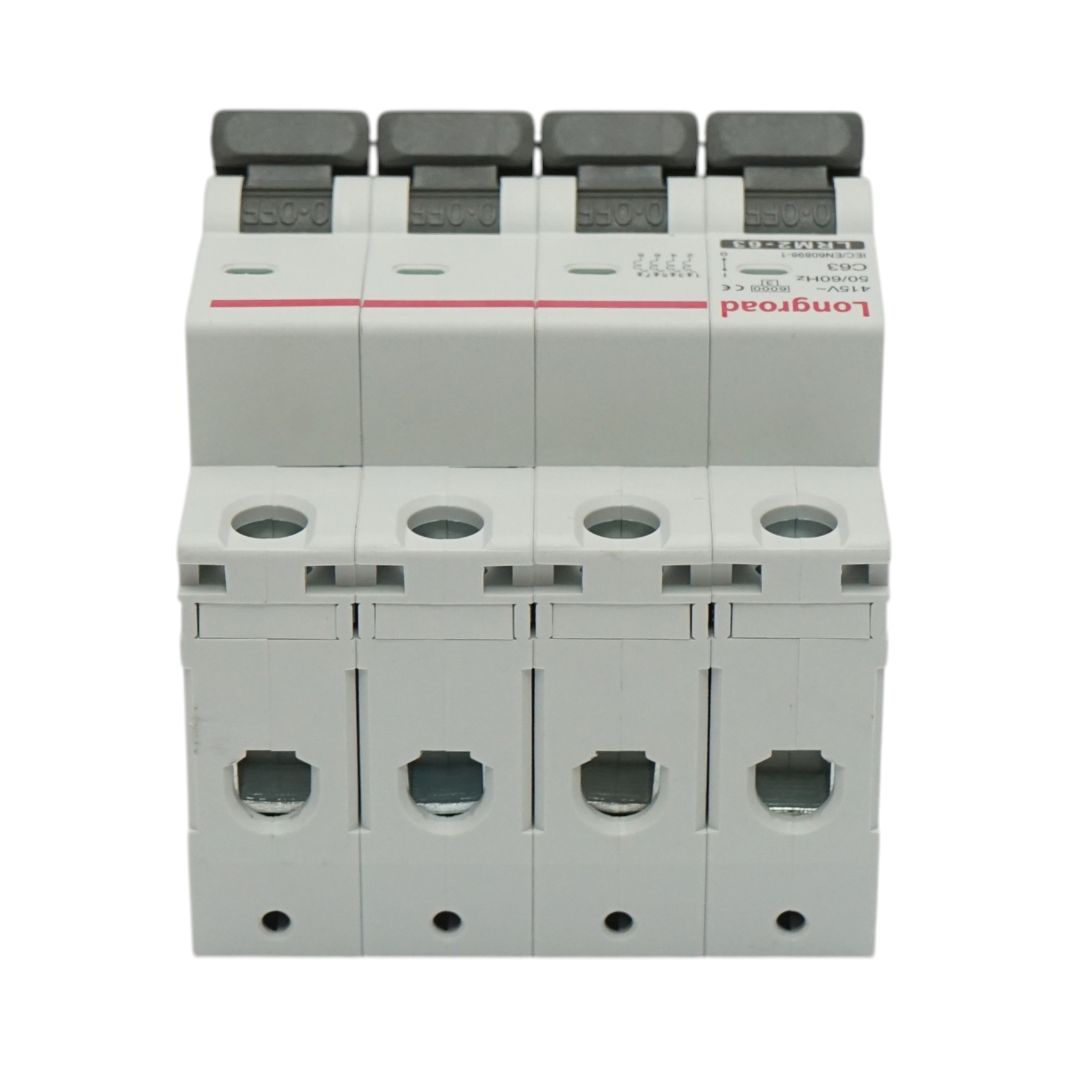 Fusibile automatico MCB 4P 63A 415VAC Longroad - immagine 4
