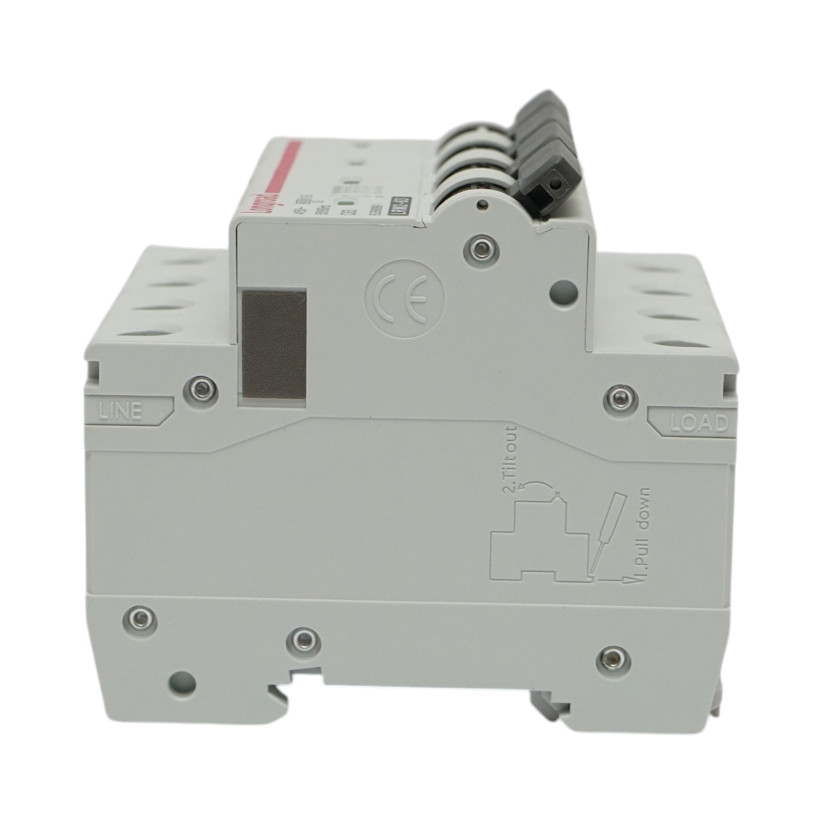 Fusibile automatico MCB 4P 63A 415VAC Longroad - immagine 3