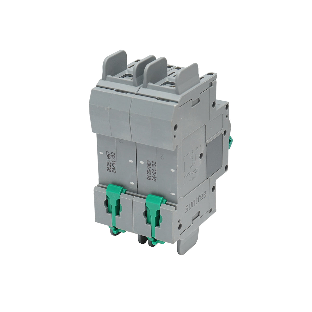 Fusibile automatico per pannelli solari 2P, 125A 600VAC Suntree - immagine 2