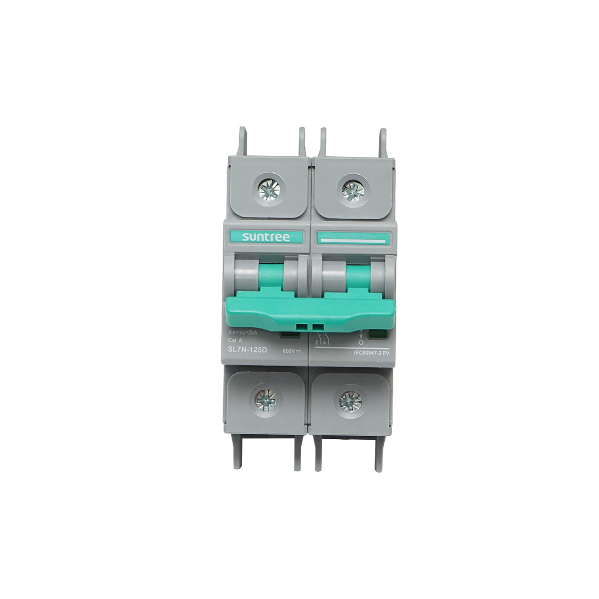 Fusibile automatico per pannelli solari 2P, 125A 600VAC Suntree