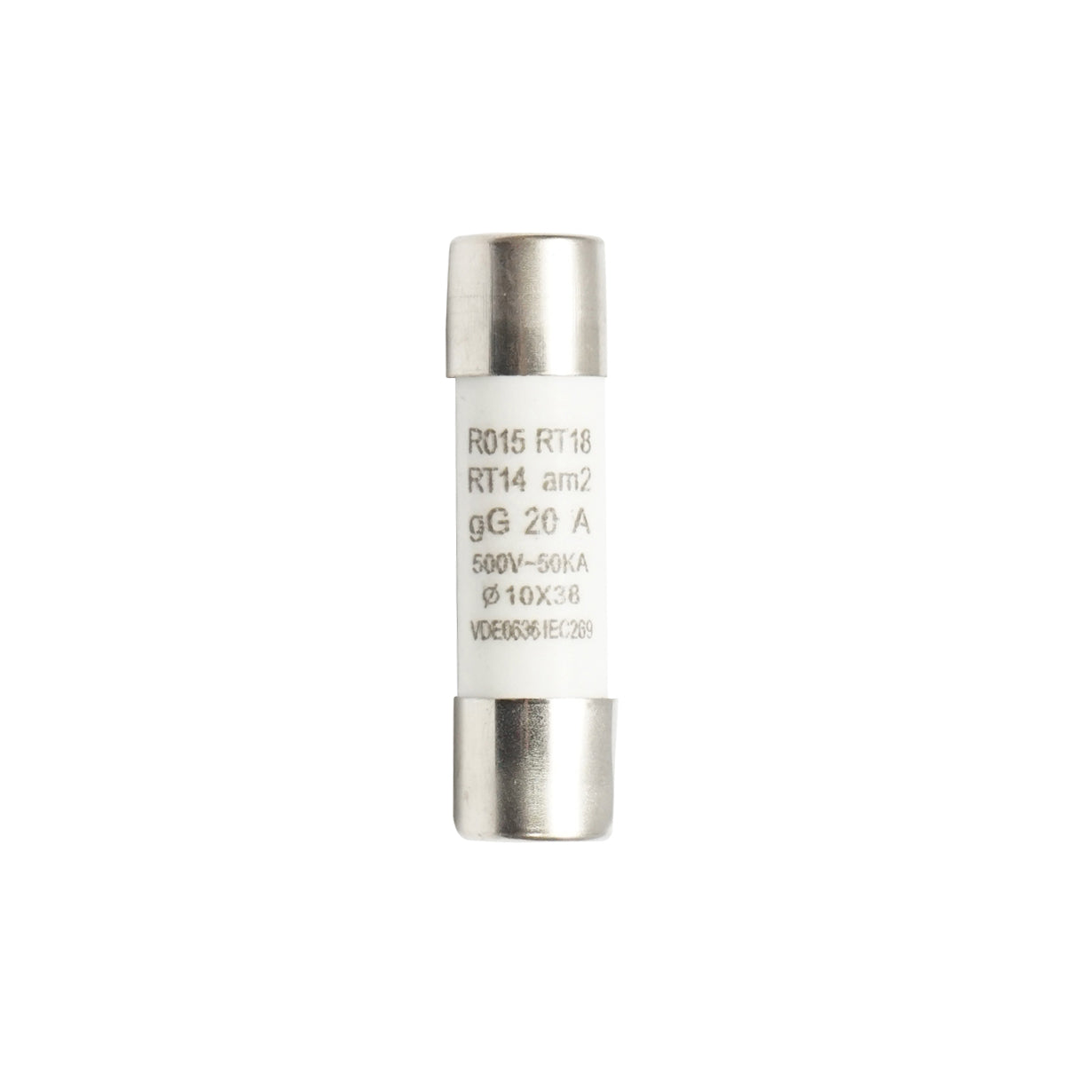 Fusibile cilindrico 20A, RT14, 10x38mm Breckner Germany