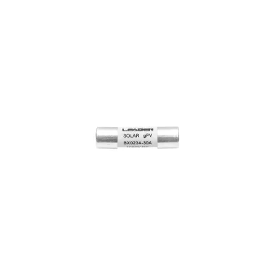 Fusibile cilindrico BX0234 per impianti solari gPV, 30A, 1000V Leader