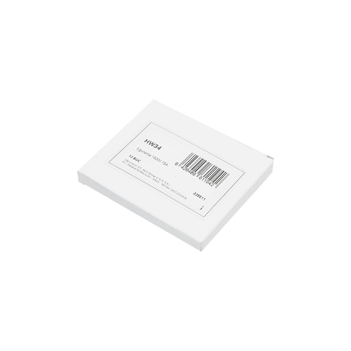 Fusibile cilindrico gPV 10x85mm per impianti solari 15A, 1500V Leader - immagine 2