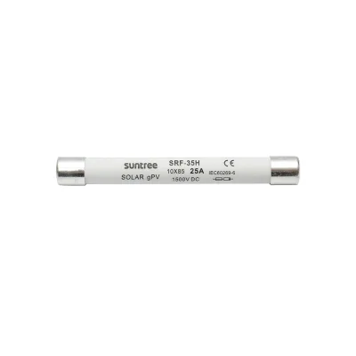 Fusibile cilindrico SRF-35H per sistemi solari gPV, 25 A, 1500 V Suntree