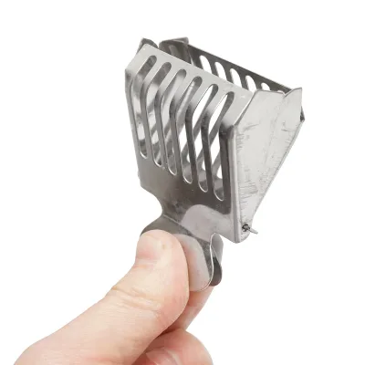 Gabbia per isolamento della regina con apertura a pinza 70x50x20mm - immagine 3