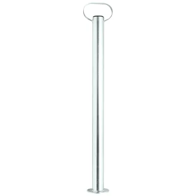 Gamba di supporto fissa per rimorchio diametro 48mm lunghezza 700mm