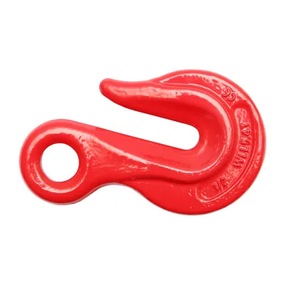 Gancio con anello di sicurezza 1/2 carico massimo 5,4T
