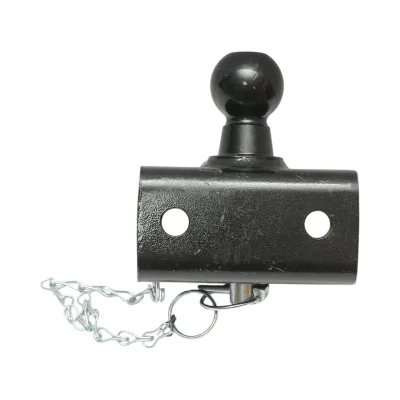 Gancio di traino con bullone, sfera e fermo di sicurezza, carico massimo 3000Kg - immagine 5