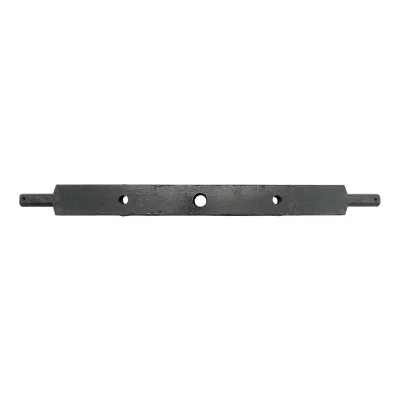 Gancio di traino doppio ancoraggio HEAVY DUTY 60x25x750mm - immagine 2