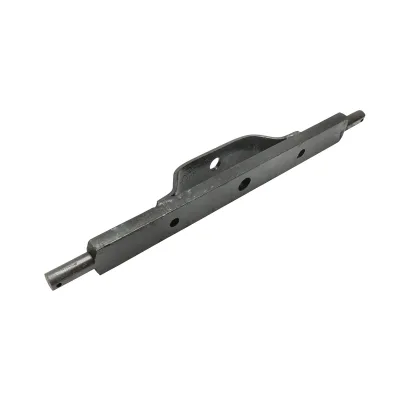 Gancio di traino doppio ancoraggio HEAVY DUTY 60x25x750mm - immagine 3