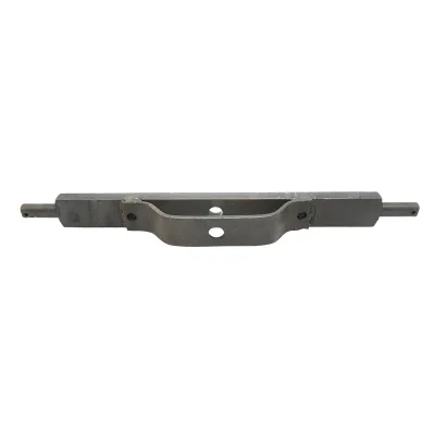 Gancio di traino doppio ancoraggio HEAVY DUTY 60x25x750mm