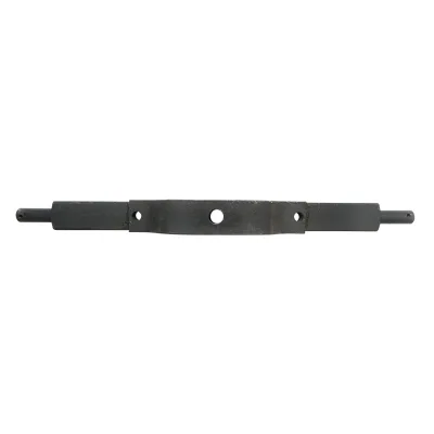 Gancio di traino doppio ancoraggio HEAVY DUTY 60x30x800mm - immagine 3