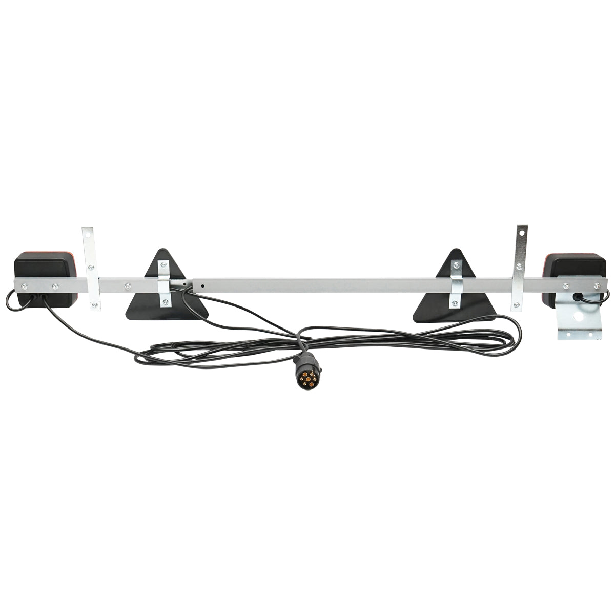 Supporto universale per gancio traino ,  Regolabile 1-1,6 m con lampade, cavo 2,5/6 m e spina a 7 poli Breckner Germany - immagine 4