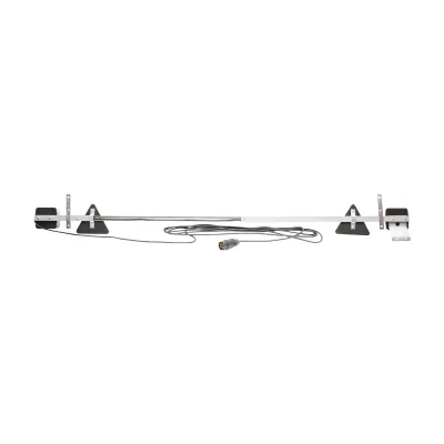 Supporto universale per gancio traino regolabile 1000-1600 mm 2x lampada LED, 2x triangolo riflettente, cavo da 6 m e presa a 7 pin 12/24 V - immagine 3