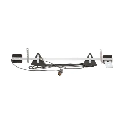Supporto universale per gancio traino regolabile 1000-1600 mm 2x lampada LED, 2x triangolo riflettente, cavo da 6 m e presa a 7 pin 12/24 V - immagine 4