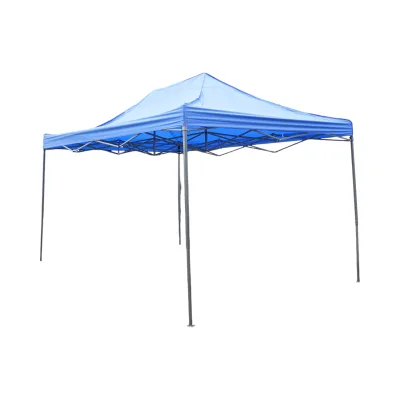 Gazebo  blu 3x4,5 m, altezza regolabile e pieghevole - immagine 3