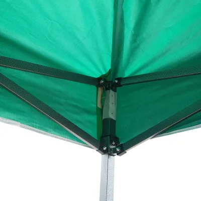 Gazebo  verde 2x2 m, altezza regolabile, pieghevole Breckner Germany - immagine 5