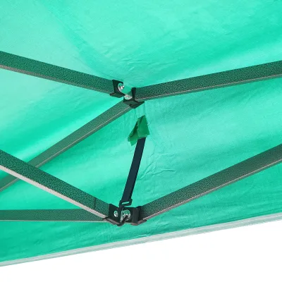 Gazebo  verde 3x6 m, altezza regolabile, pieghevole Breckner Germany - immagine 6