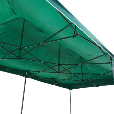 Gazebo  verde 3x6 m, altezza regolabile, pieghevole Breckner Germany - immagine 5