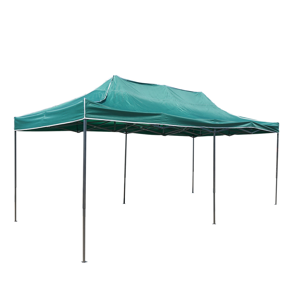 Gazebo  verde 3x6 m, altezza regolabile, pieghevole Breckner Germany - immagine 2