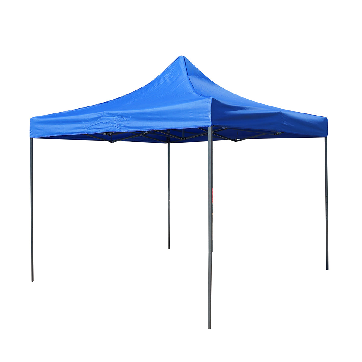 Gazebo a padiglione pieghevole blu 3x3 m, altezza regolabile. Breckner Germany