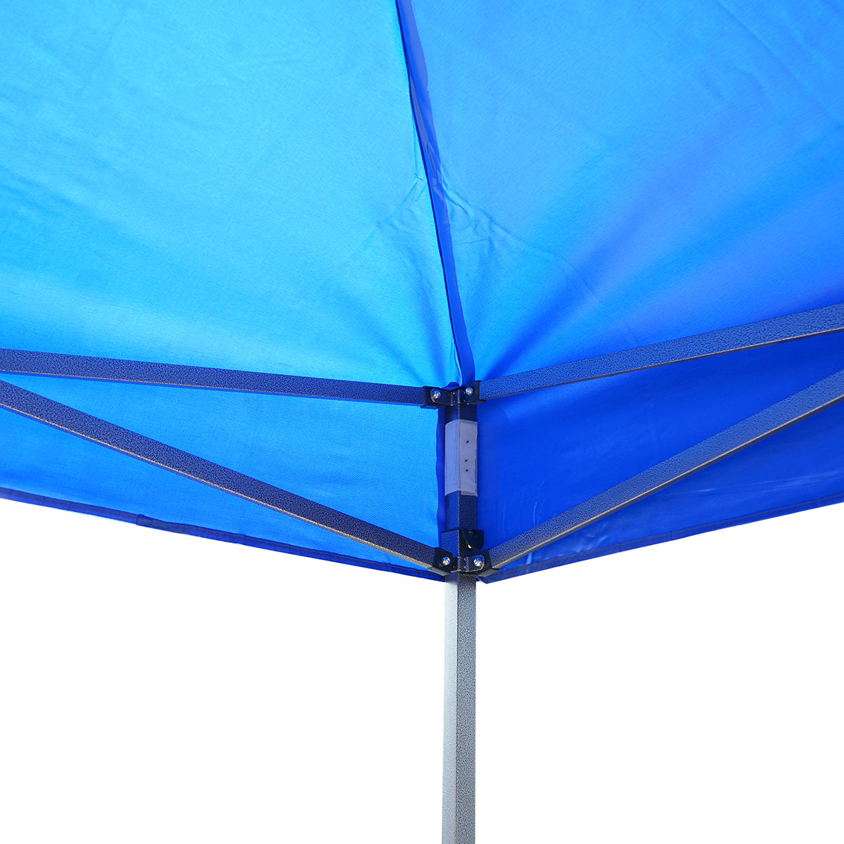 Gazebo a padiglione pieghevole blu 3x3 m, altezza regolabile. Breckner Germany - immagine 6