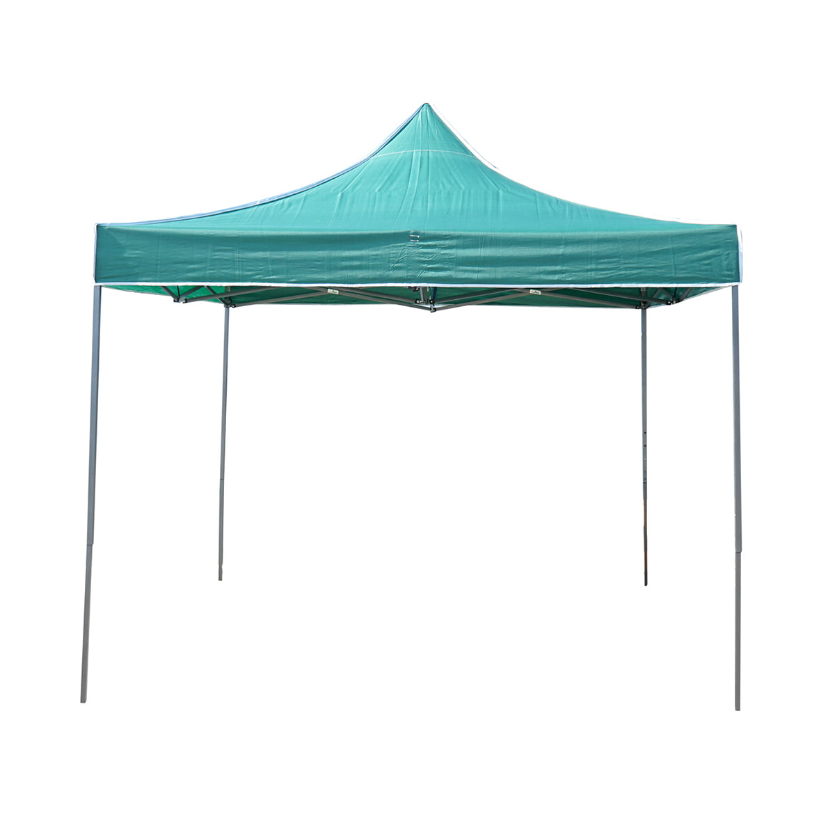 Gazebo a padiglione pieghevole verde 3x3 m, altezza regolabile. Breckner Germany - immagine 2