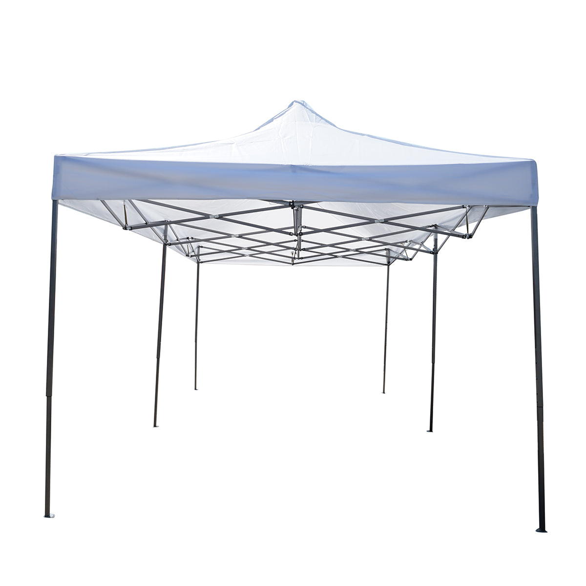 Gazebo bianco 3x6 m, altezza regolabile, pieghevole Breckner Germany - immagine 3