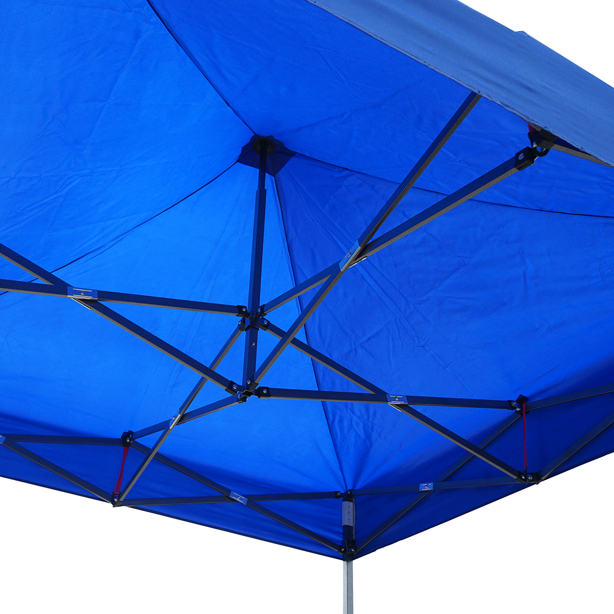 Gazebo blu 2x2 m, altezza regolabile, pieghevole Breckner Germany - immagine 4