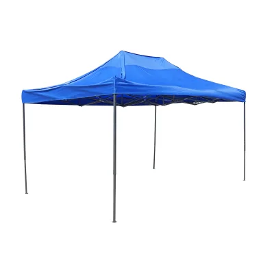 Gazebo blu 3x4.5 m, altezza regolabile, pieghevole Breckner Germany - immagine 2