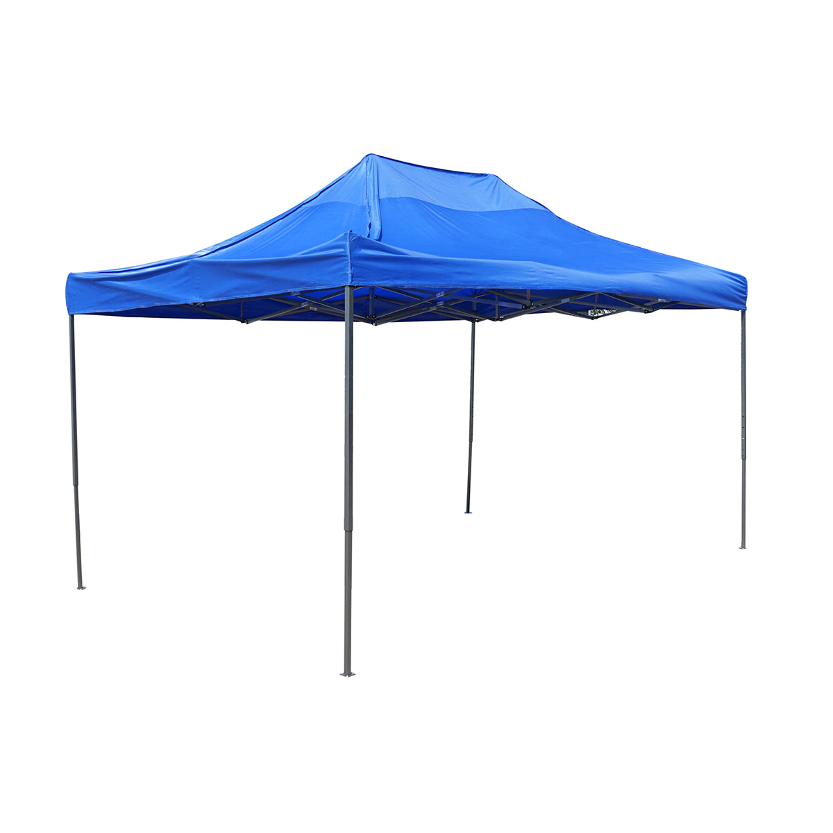 Gazebo blu 3x4.5 m, altezza regolabile, pieghevole Breckner Germany - immagine 2